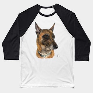 A Handsome Belgian Shepherd Dog Baseball T-Shirt